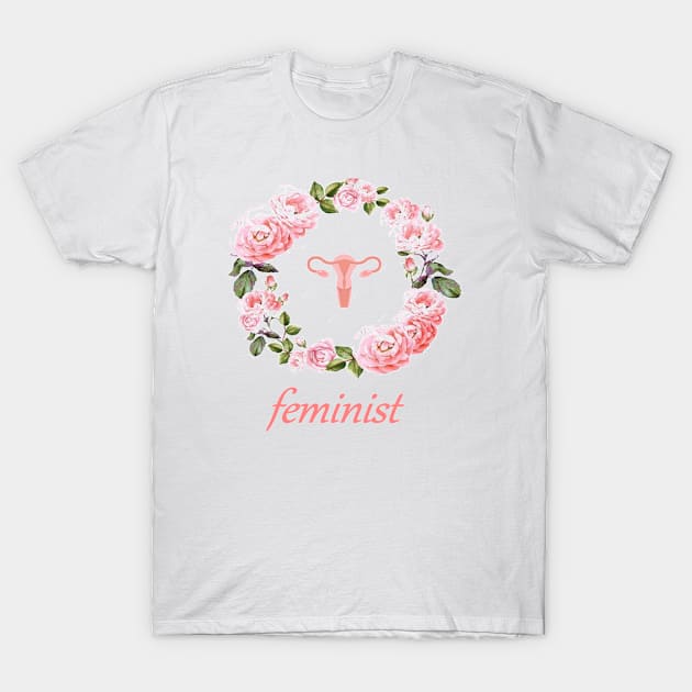 floral feminism T-Shirt by junimond